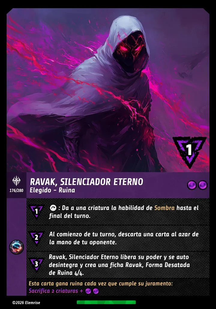 Ravak, Silenciador Eterno