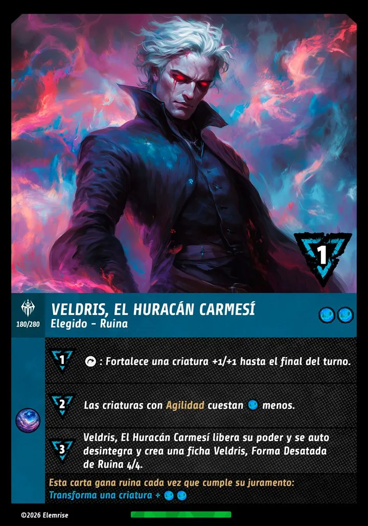 Veldris, El Huracán Carmesí