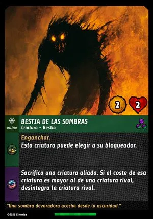 Bestia de las Sombras (Arte Alternativo)