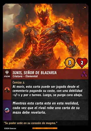Ignis, Señor de Blazaria