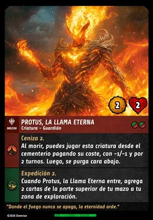 Protus, La Llama Eterna