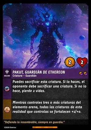 Pakut, Guardián de Ethereon