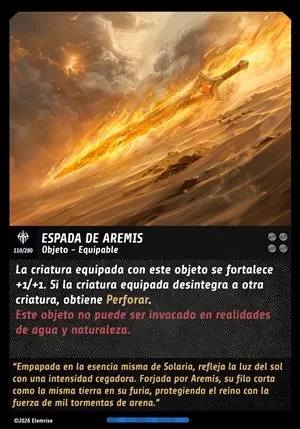 Espada de Aremis