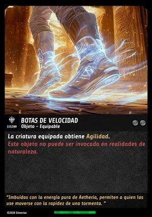 Botas de Velocidad