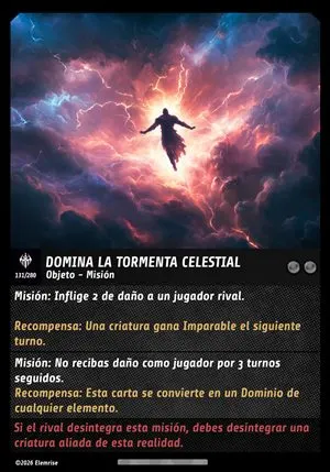 Domina la Tormenta Celestial