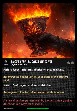 Encuentra el Cáliz de Ignis