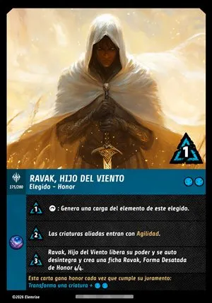 Ravak, Hijo del Viento