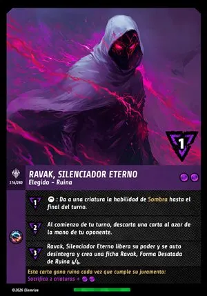 Ravak, Silenciador Eterno