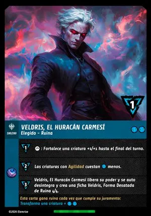 Veldris, El Huracán Carmesí