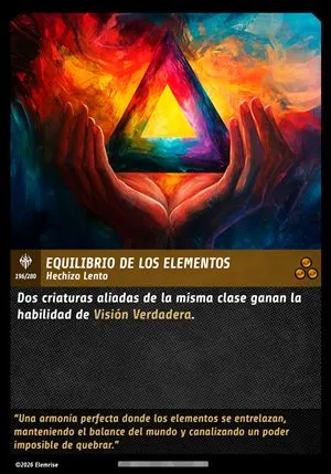 Equilibrio de los Elementos