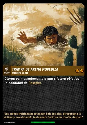 Trampa de Arena Movediza