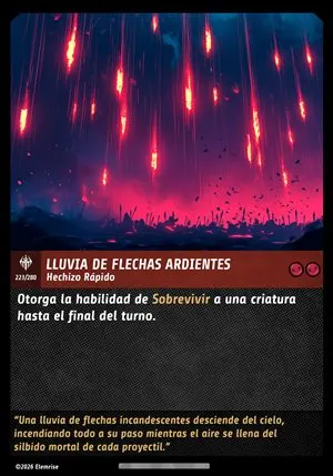 Lluvia de Flechas Ardientes