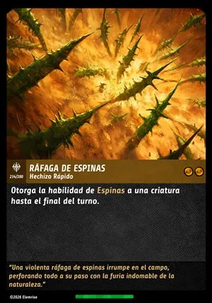 Ráfaga de Espinas