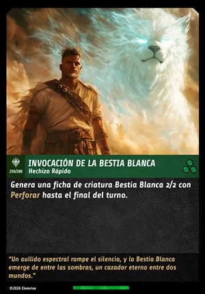 Invocación de la Bestia Blanca