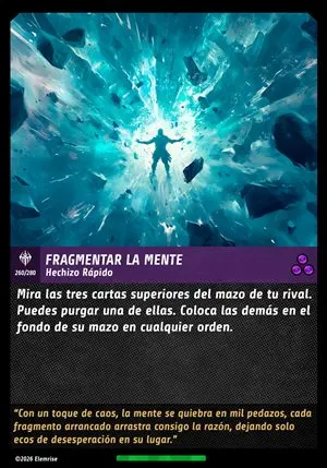 Fragmentar la Mente