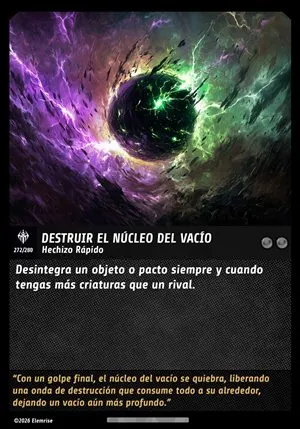 Destruir el Núcleo del Vacío