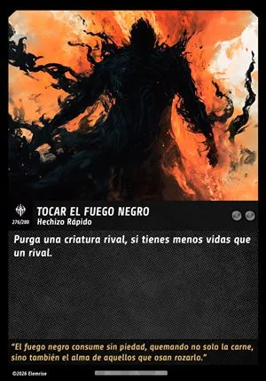 Tocar el Fuego Negro